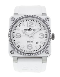 Bell and Ross BR03-92 White Ceramic